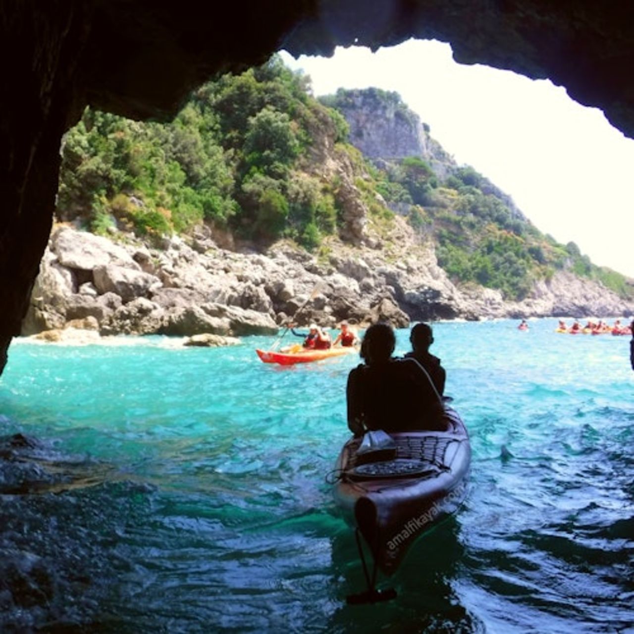 Tour in Kayak di 3 ore lungo la Costiera Amalfitana — 2