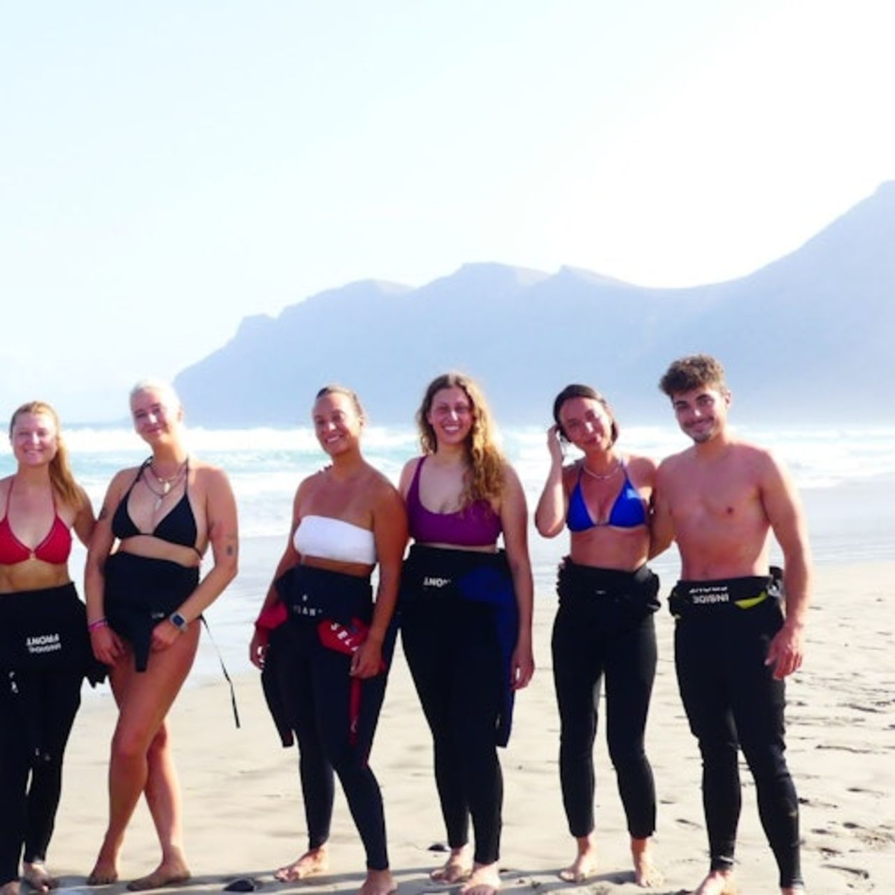 Spiaggia di Famara: Lezione di surf di 4 ore — 4