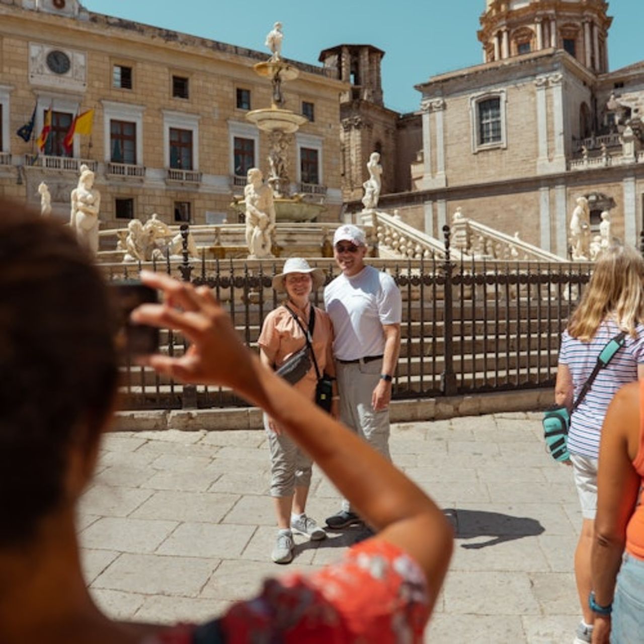 Palermo: Tour guidato a piedi per piccoli gruppi con Palazzo dei Normanni