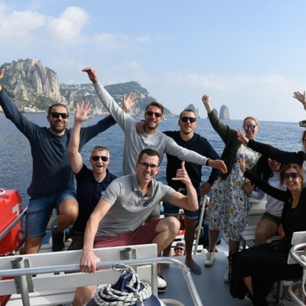 Isola di Capri: Gita in giornata da Napoli con tour in barca dell'isola