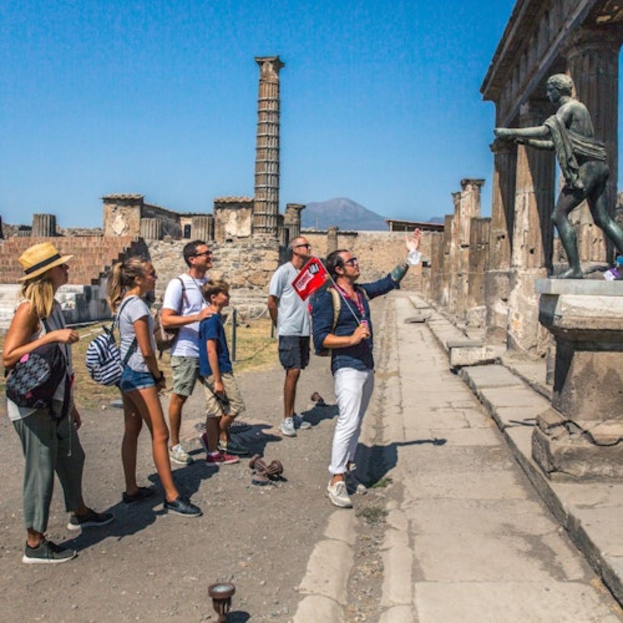 Pompei e il Vesuvio: Tour guidato da Napoli
