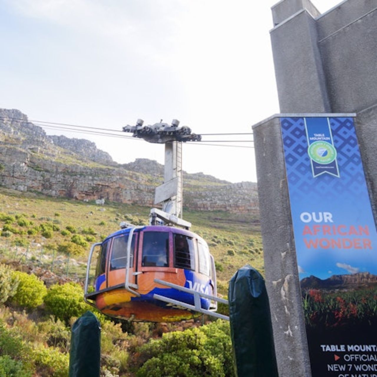 Table Mountain: Biglietto Fast Track + accesso alla funivia con salto della linea
