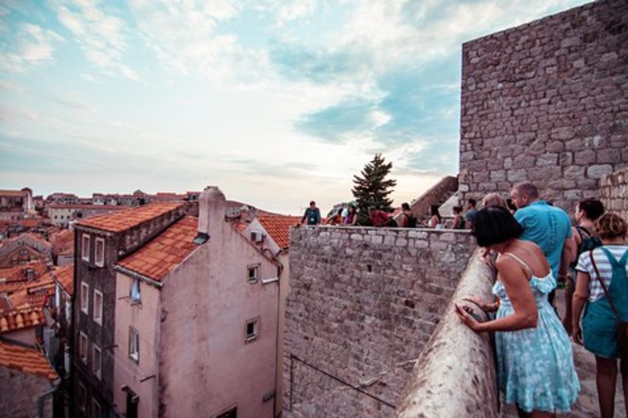 Tour combinato di Dubrovnik: città vecchia e mura antiche