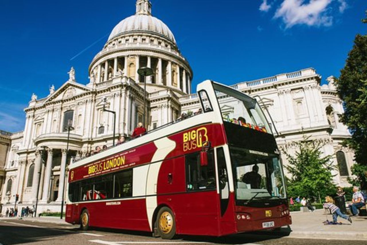 Tour Hop-On Hop-Off del Big Bus di Londra con crociera fluviale opzionale