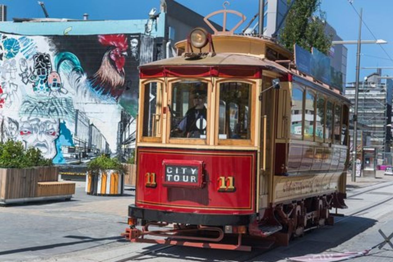Tram Hop-On Hop-Off di Christchurch