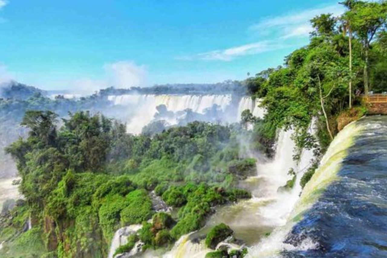 Tour privato di un'intera giornata alle cascate di Iguazu con biglietto aereo da Buenos Aires