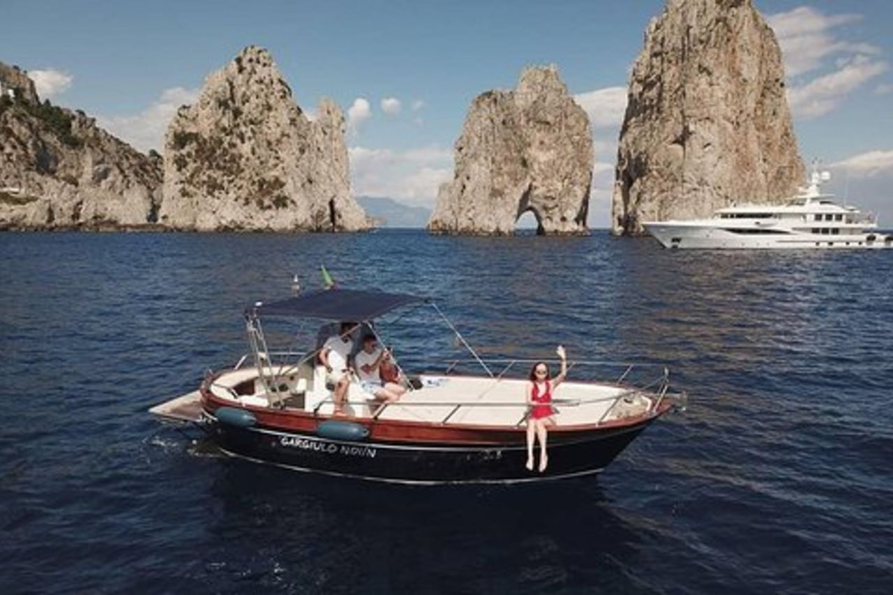 Escursione di Capri in barca privata