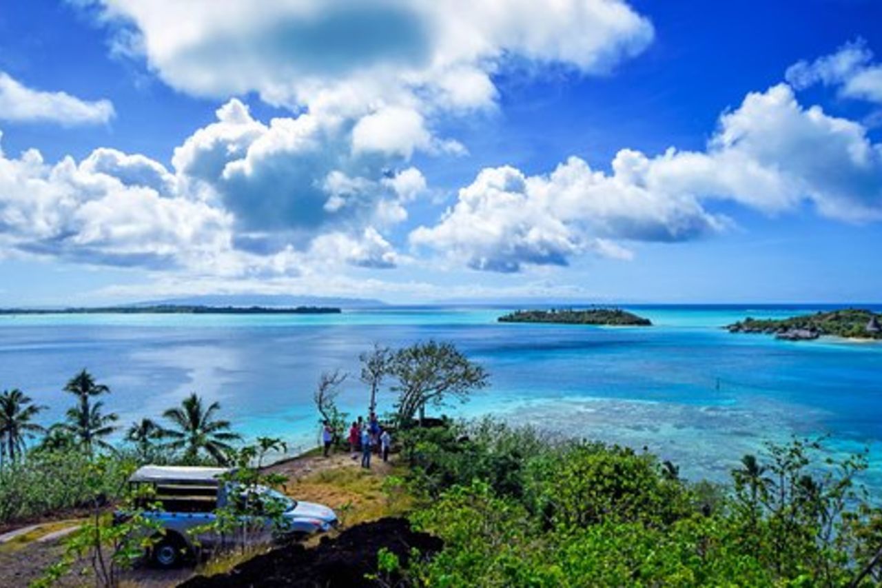Bora Bora : tour guidato di mezza giornata sull'isola in 4WD