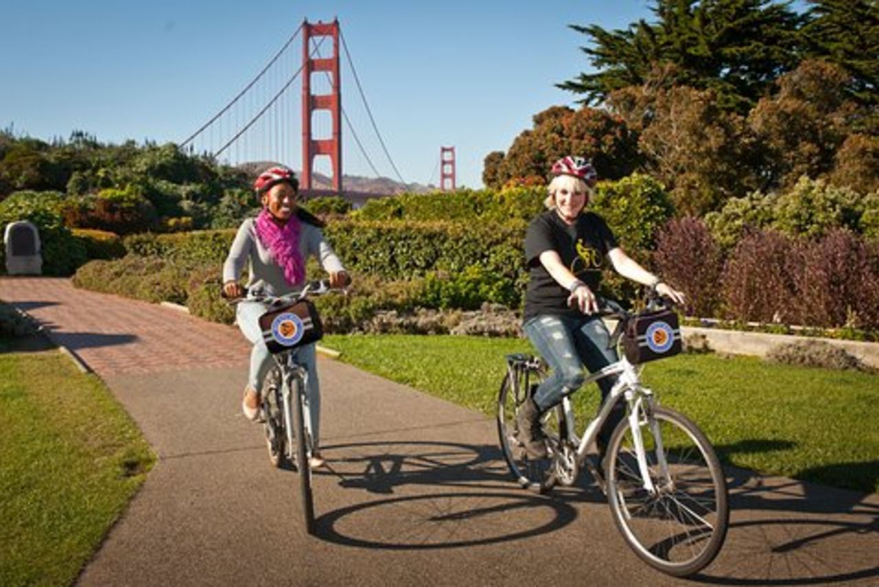 Tour in bicicletta dal Golden Gate di San Francisco a Sausalito