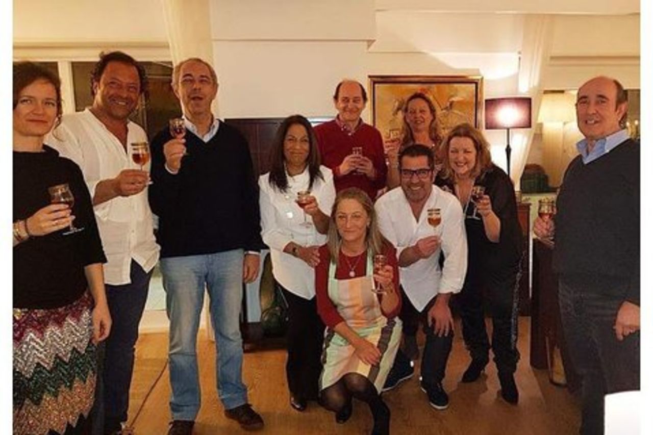 CENA O TAPAS in una casa portoghese