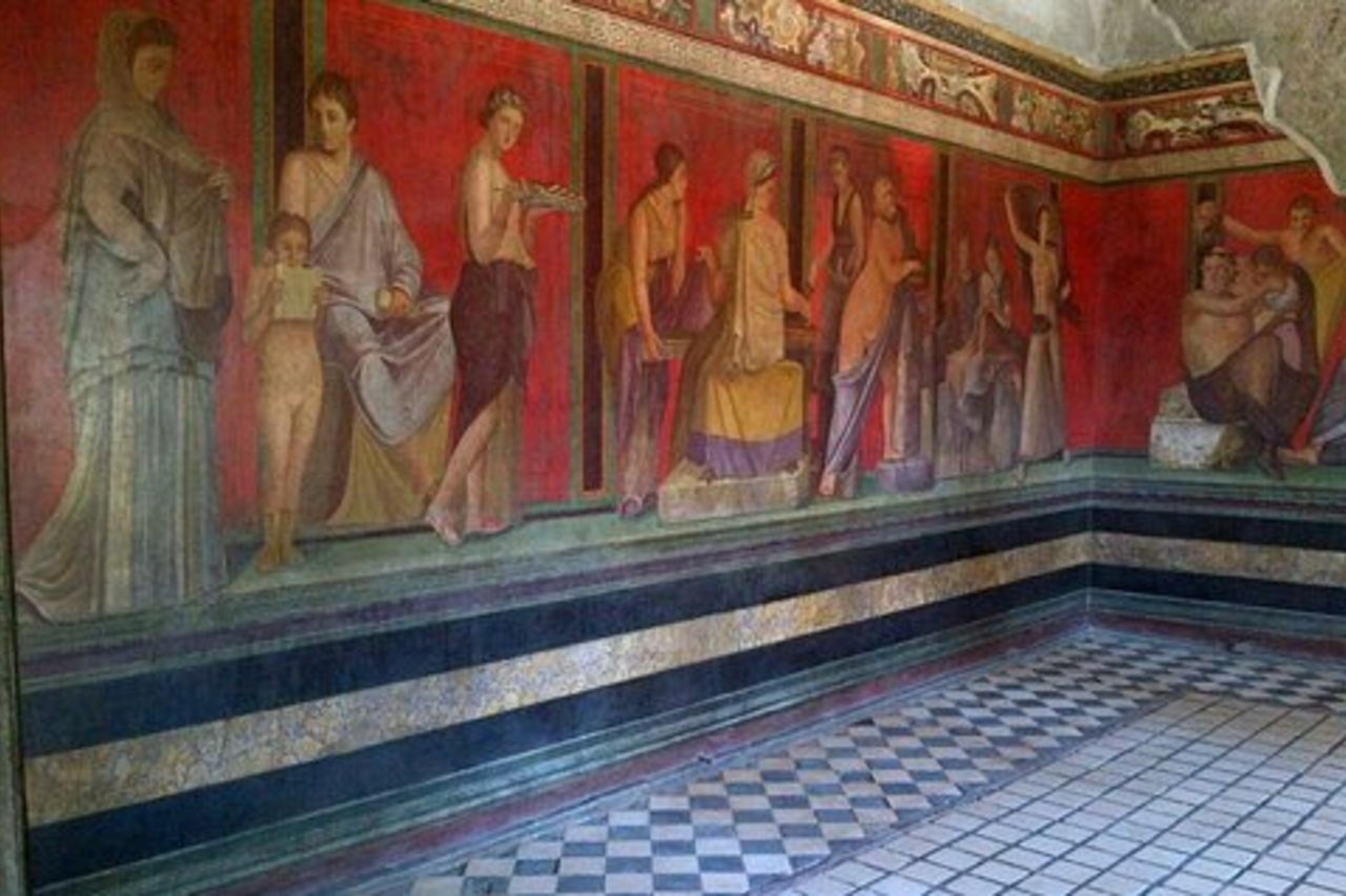 Sharing Tour of Pompeii