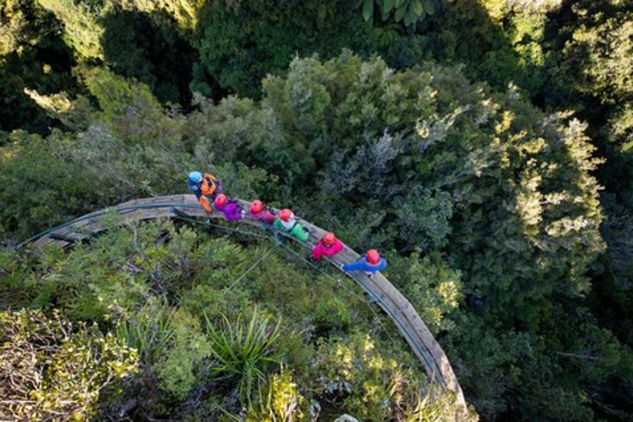 Rotorua’s Ultimate Zipline : 6 zipline, 400 m Tandem, Cliff Walk