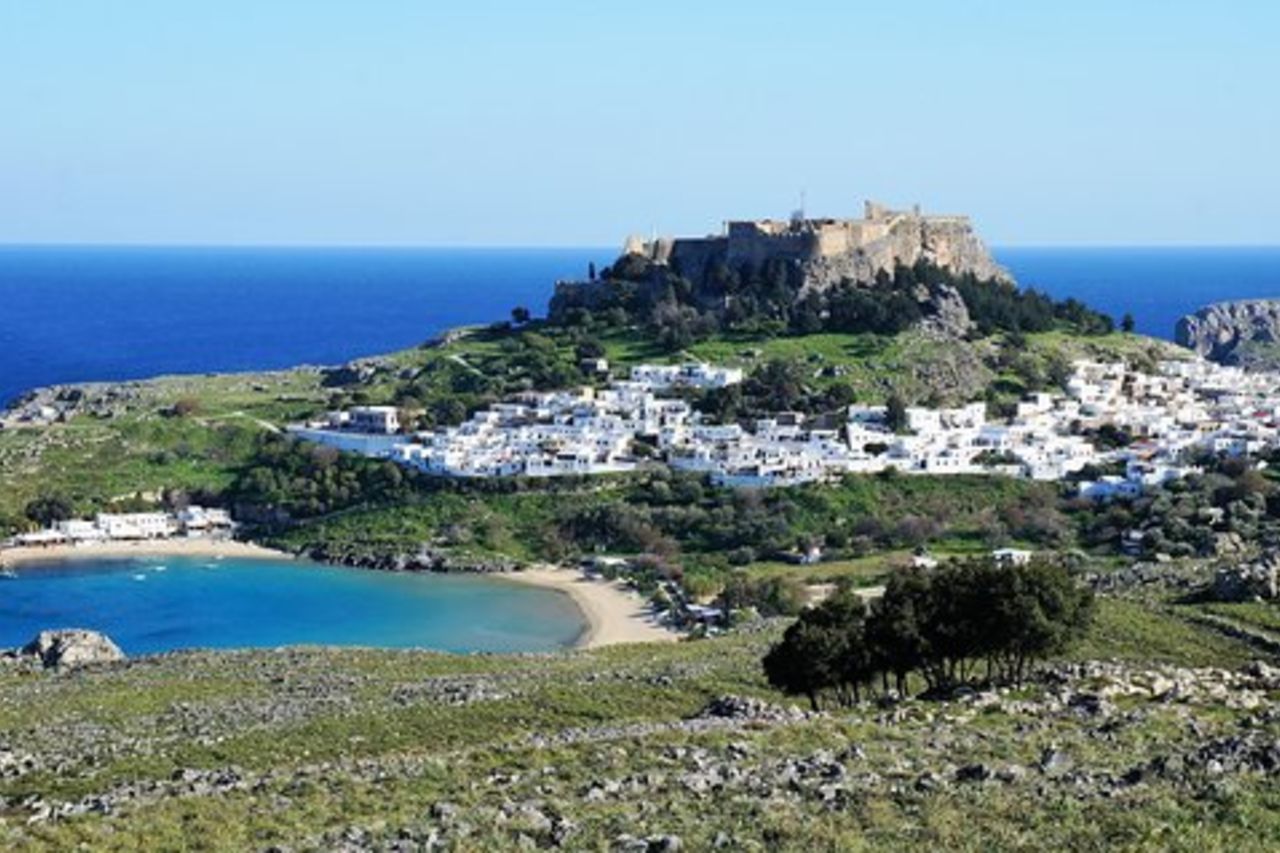 LINDOS & RHODES HIGHLIGHTS : ESCURSIONE PRIVATA DI MEZZA GIORNATA A TERRA - 4p