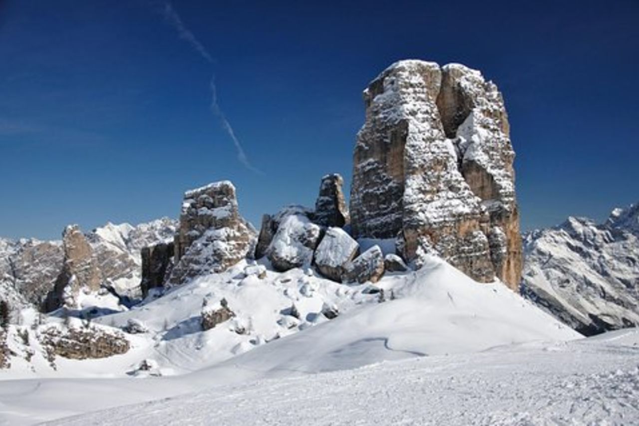 Sciare con una guida locale