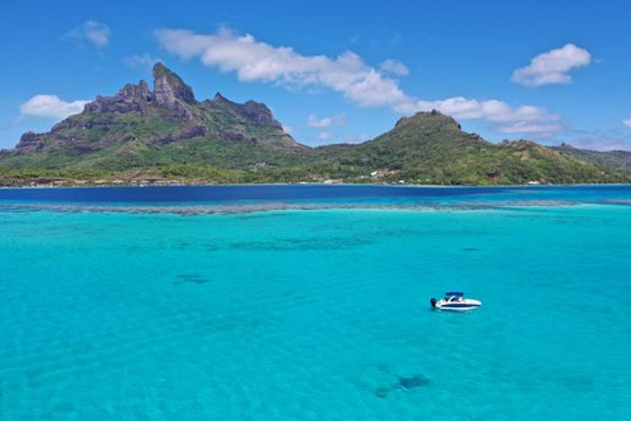 Bora Bora: tour privato di snorkeling di mezza giornata di lusso
