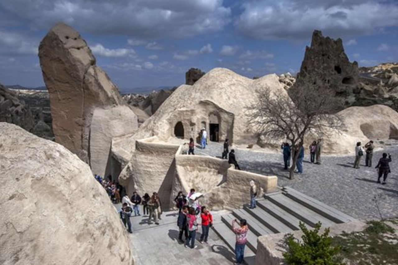 Tour rosso della Cappadocia settentrionale con pranzo e trasferimenti
