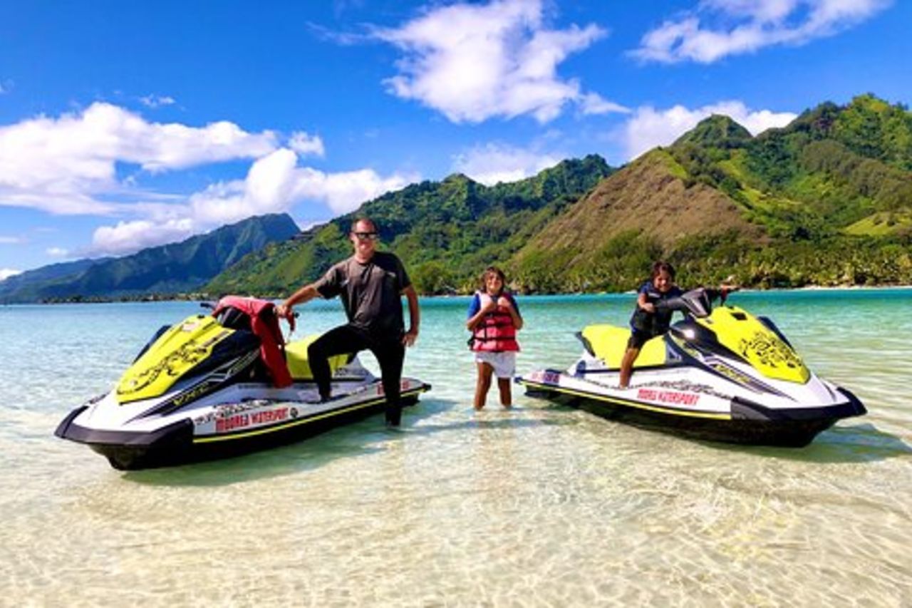 Solo tour personalizzato di Jet Ski Moorea