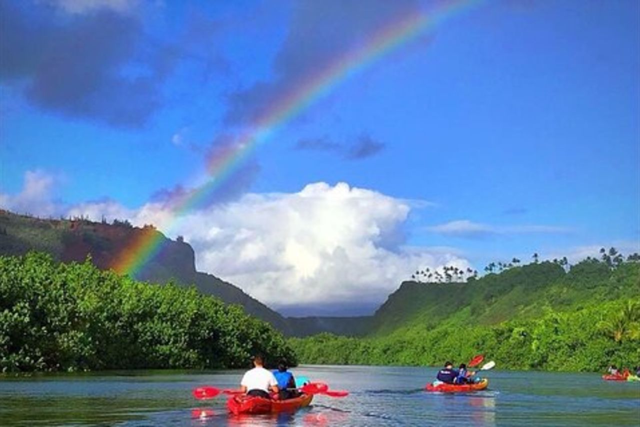 Avventura a Kauai: kayak e escursione alle cascate segrete con guida esperta