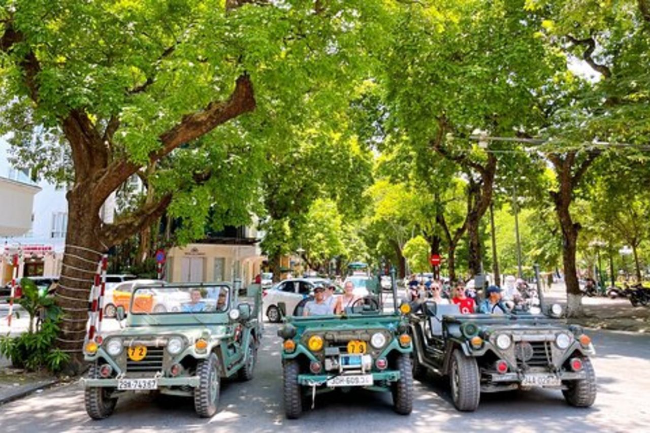 Tour in jeep di Hanoi Backstreet: PUNTI SALIENTI di Hanoi e GEMME NASCOSTE