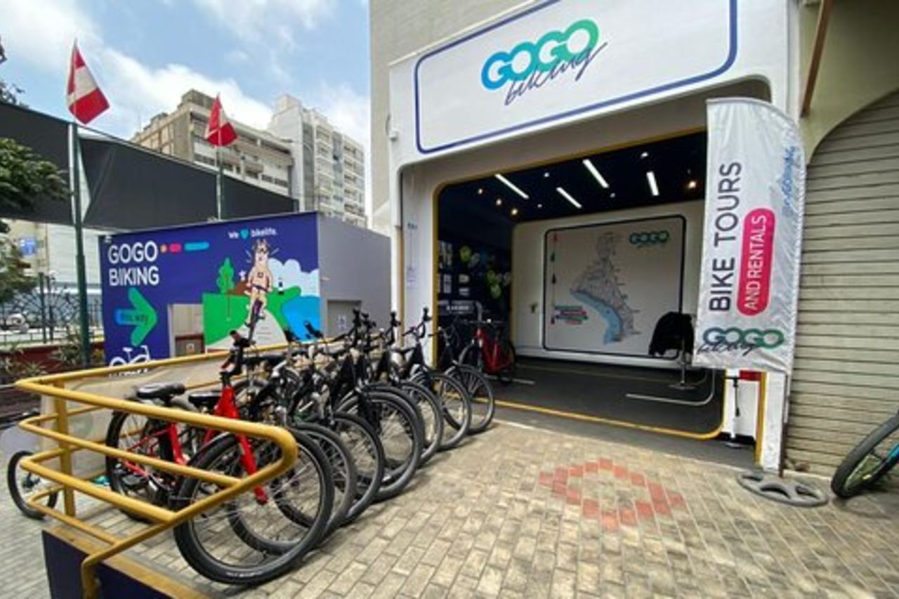 Lima Coastal Bike Tour al punto panoramico Morro Solar & Jesus Statue