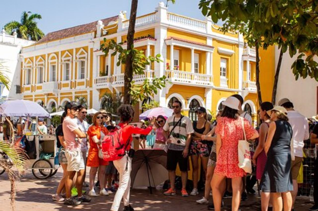 Cartagena murata: Tour di gruppo con sistema audio dal vivo