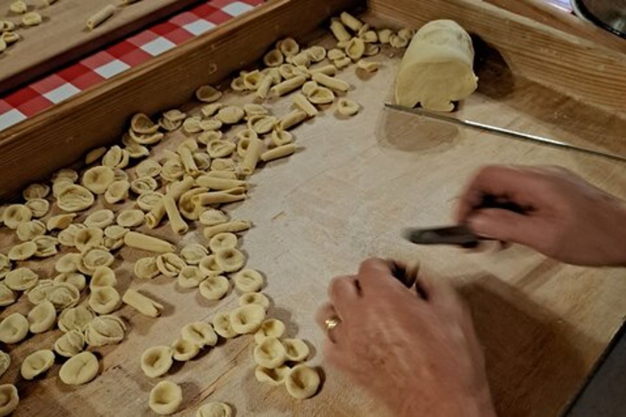 Lezione di cucina Pugliese e cena tipica