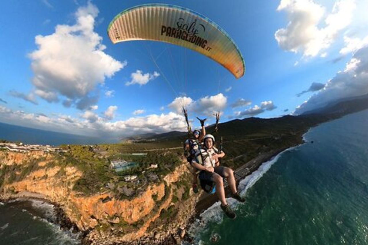 Volo in Parapendio Biposto a Cefalù