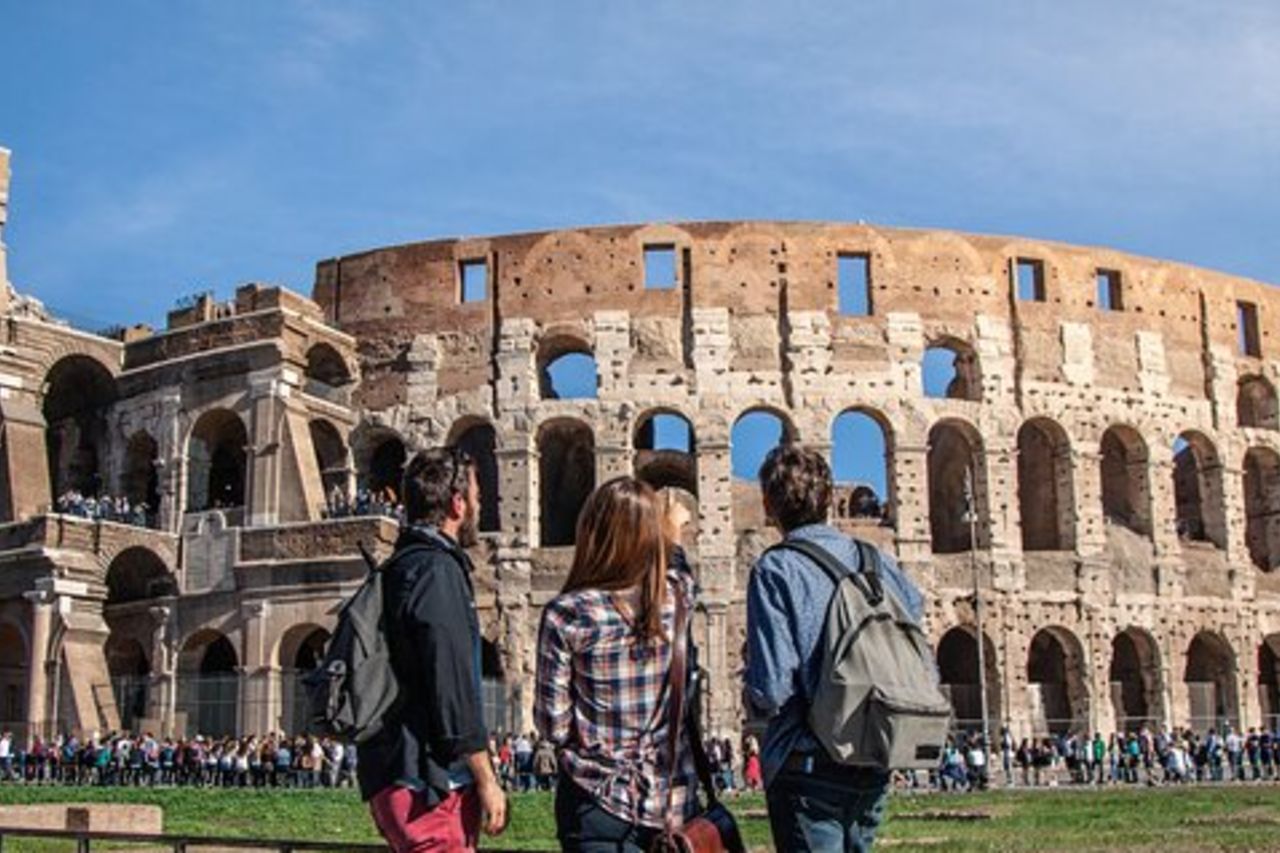 Tour per piccoli gruppi al Colosseo, Foro e Palatino in inglese