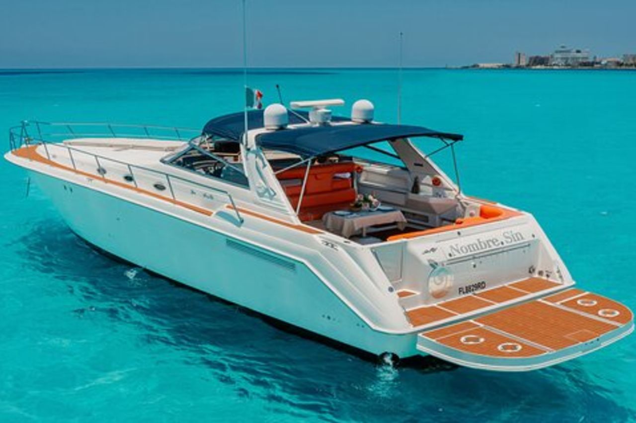 Noleggio privato di yacht di lusso 55FT a Cancun