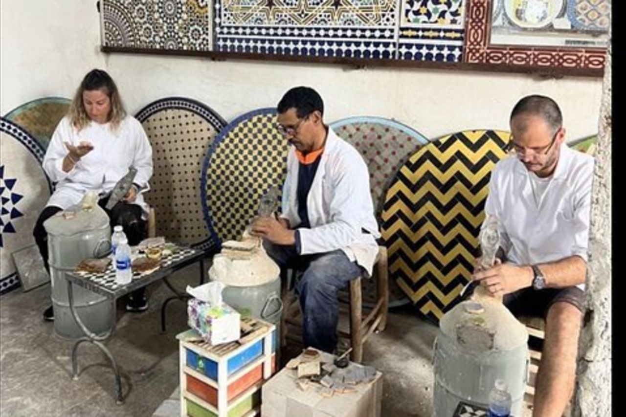 Atelier di Mosaico a Marrakech