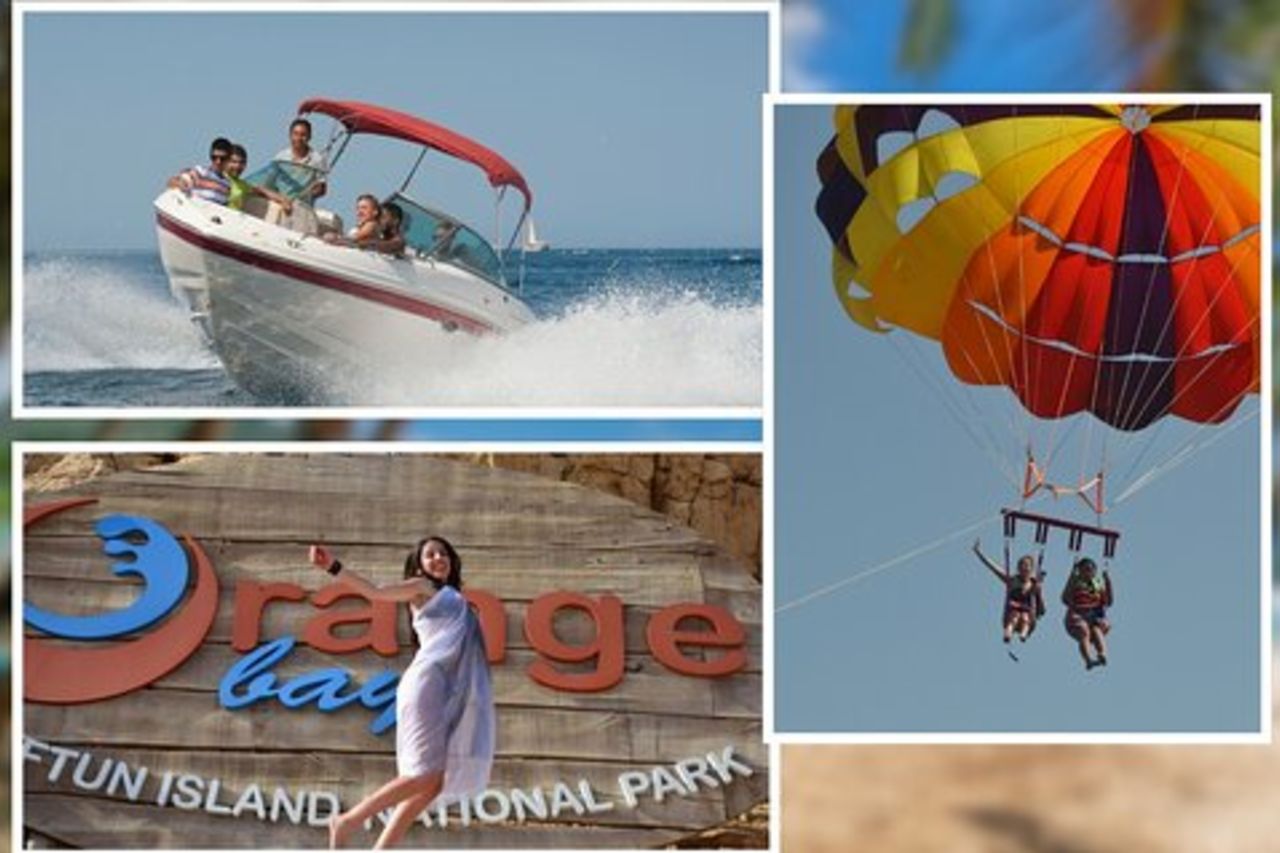 Avventura in motoscafo e parasailing a Orange Island - Hurghada