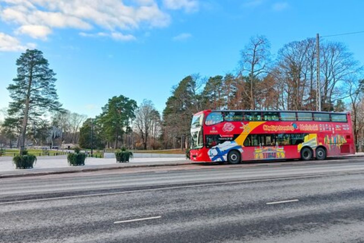 Tour panoramico di Helsinki in autobus audioguidato