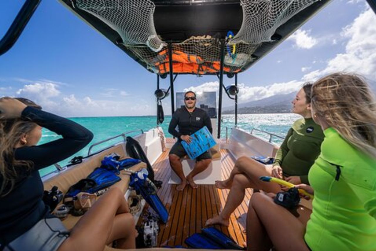 Tahiti – Escursione in barca: snorkeling nella laguna e pranzo (max 6)