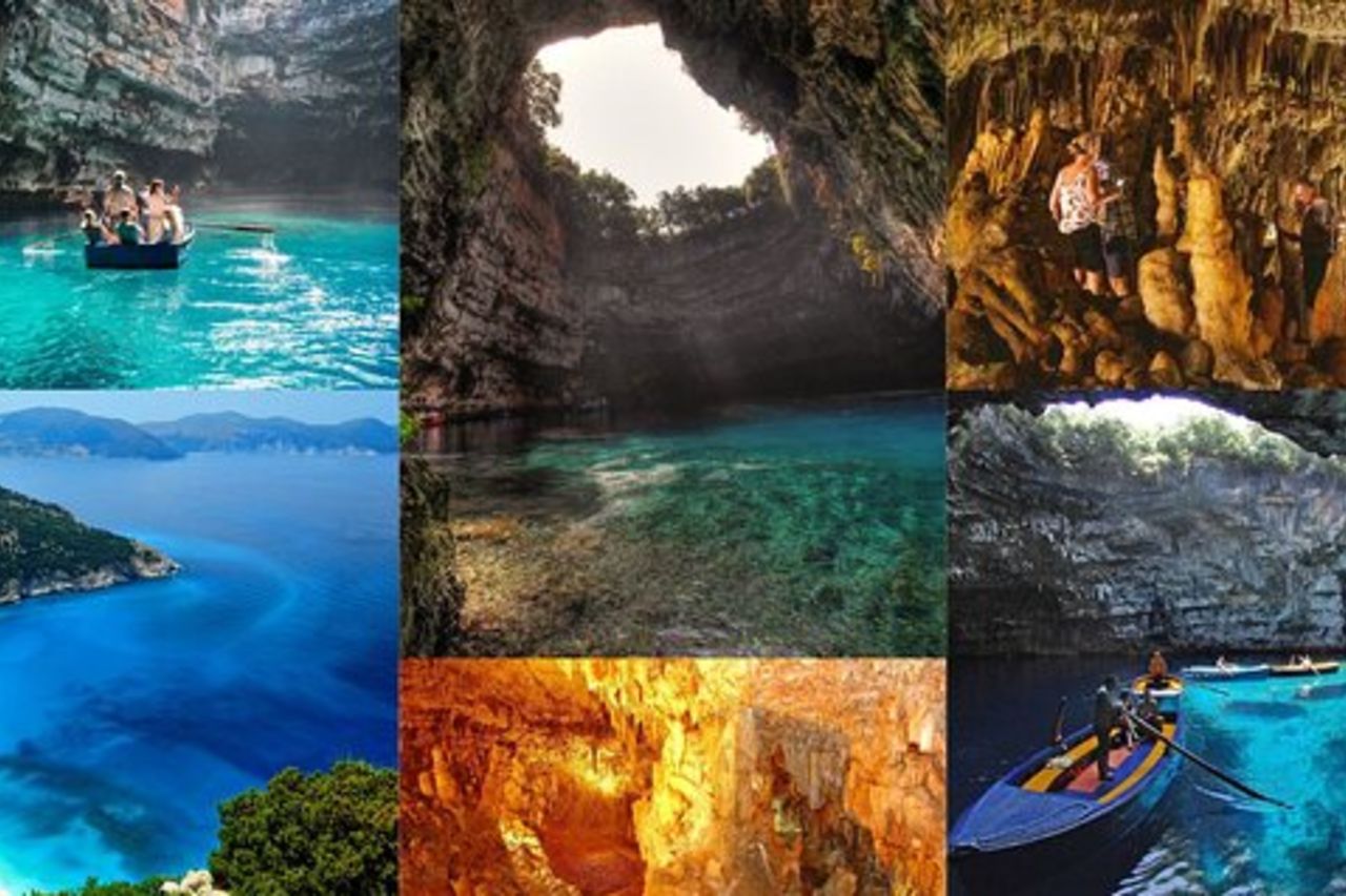 Argostoli: Shorex a Melissani & Drogarati con degustazione di vini