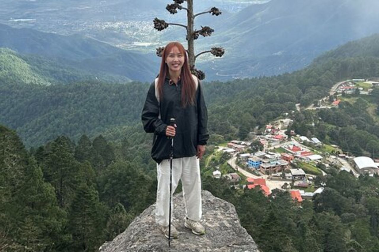 Senderismo nel bosco della Sierra Norte di Oaxaca