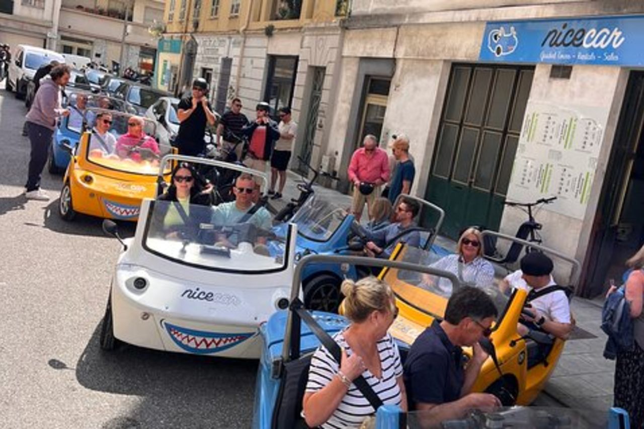Tour delle città famose della Costa Azzurra Scoot Coupe da Nizza