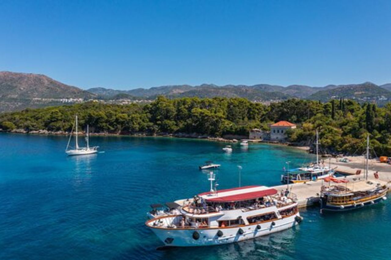 Crociera di un giorno alle Isole Elafiti da Dubrovnik con pranzo