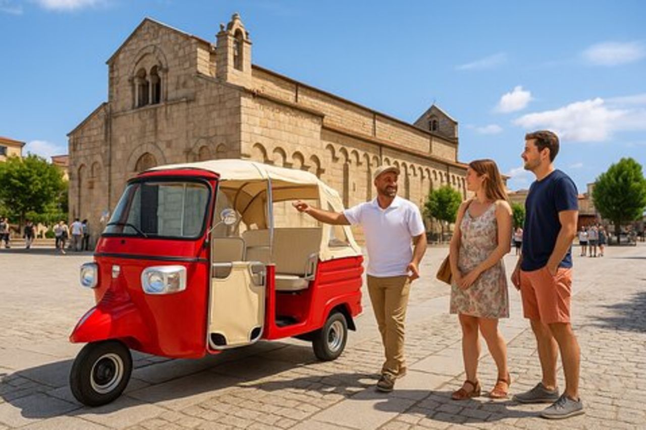 Olbia: Tour in Tuk-Tuk – Antichi Tesori della Sardegna + pickup