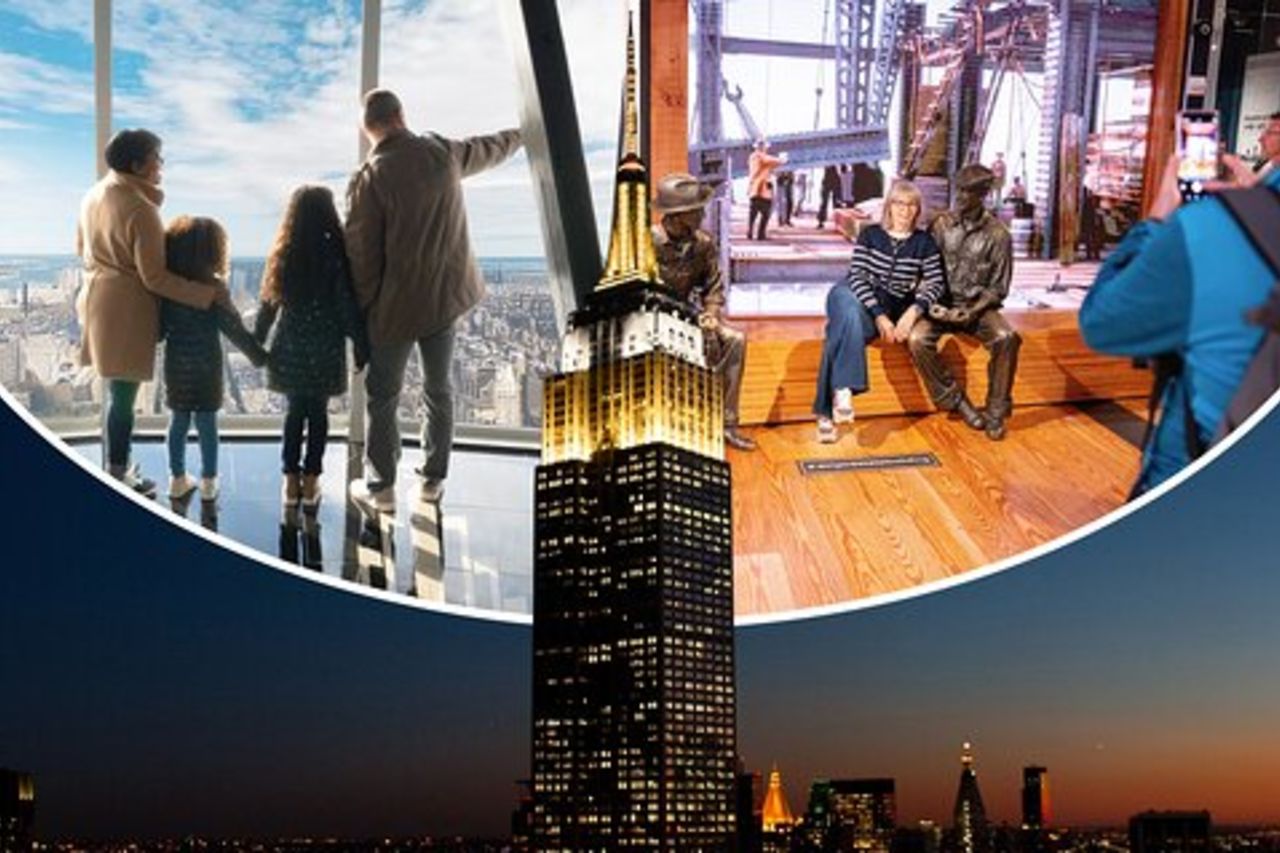 Biglietto per il ponte di osservazione dell'Empire State Building di New York