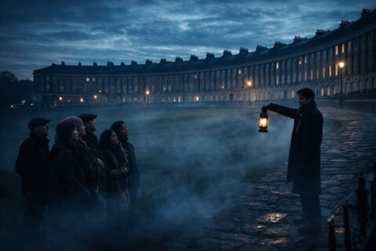 Bagno : Fantasmi, Ghouls & Gallows una passeggiata fantasma guidata.