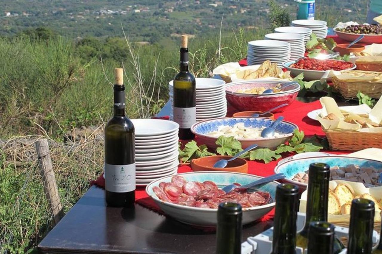 Tour privato dell'Etna e visita della cantina con degustazione enogastronomica da Taormina — 2