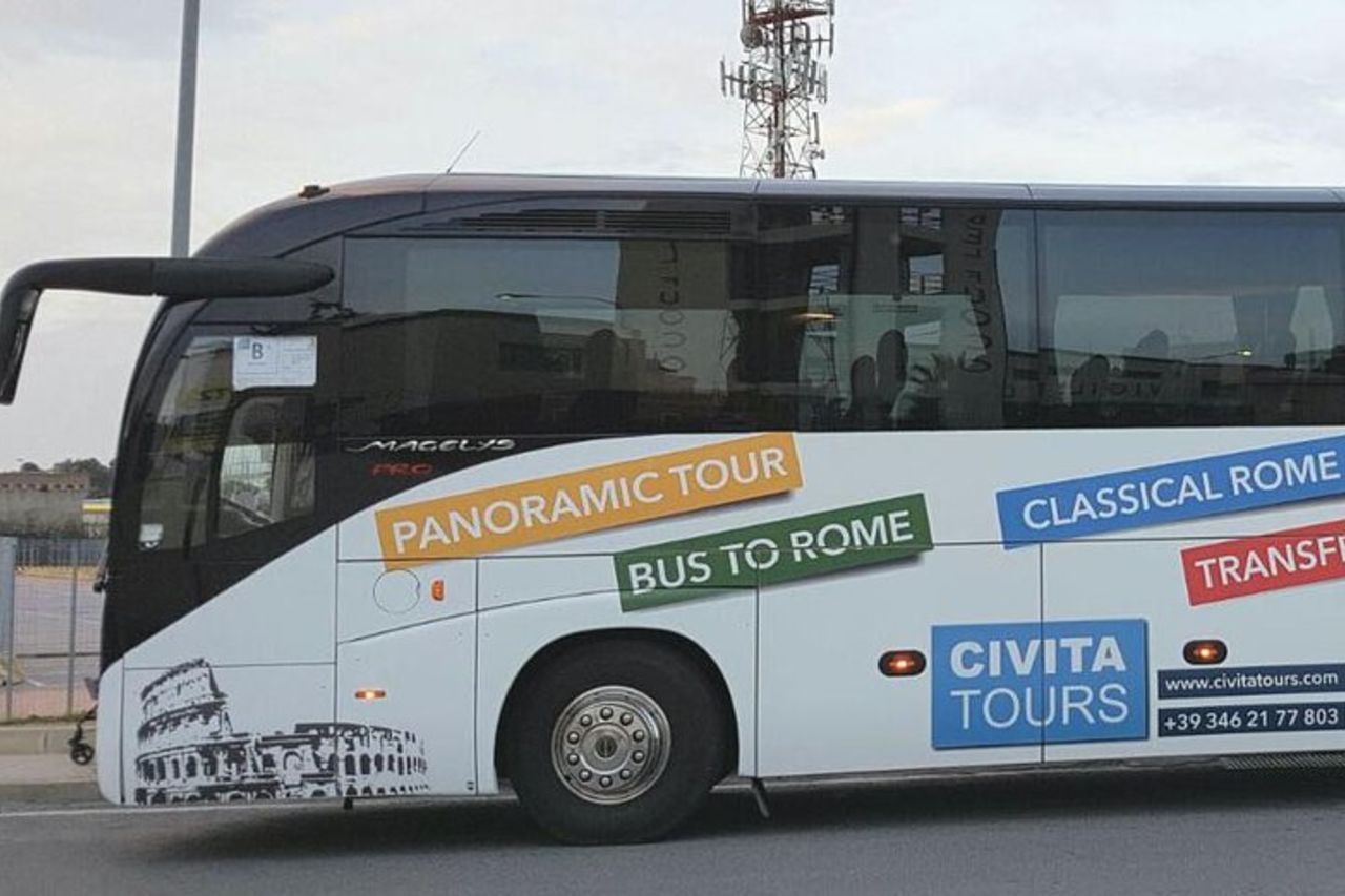 Tour panoramico di Roma in autobus da Civitavecchia — 2