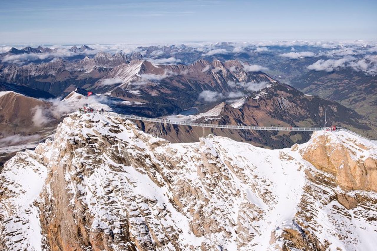 Ghiacciaio 3000 e Montreux Riviera da Ginevra — 9