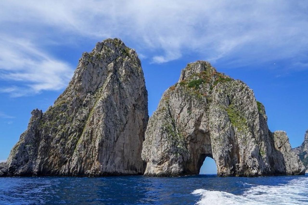 Tour privato in barca da Amalfi a Capri