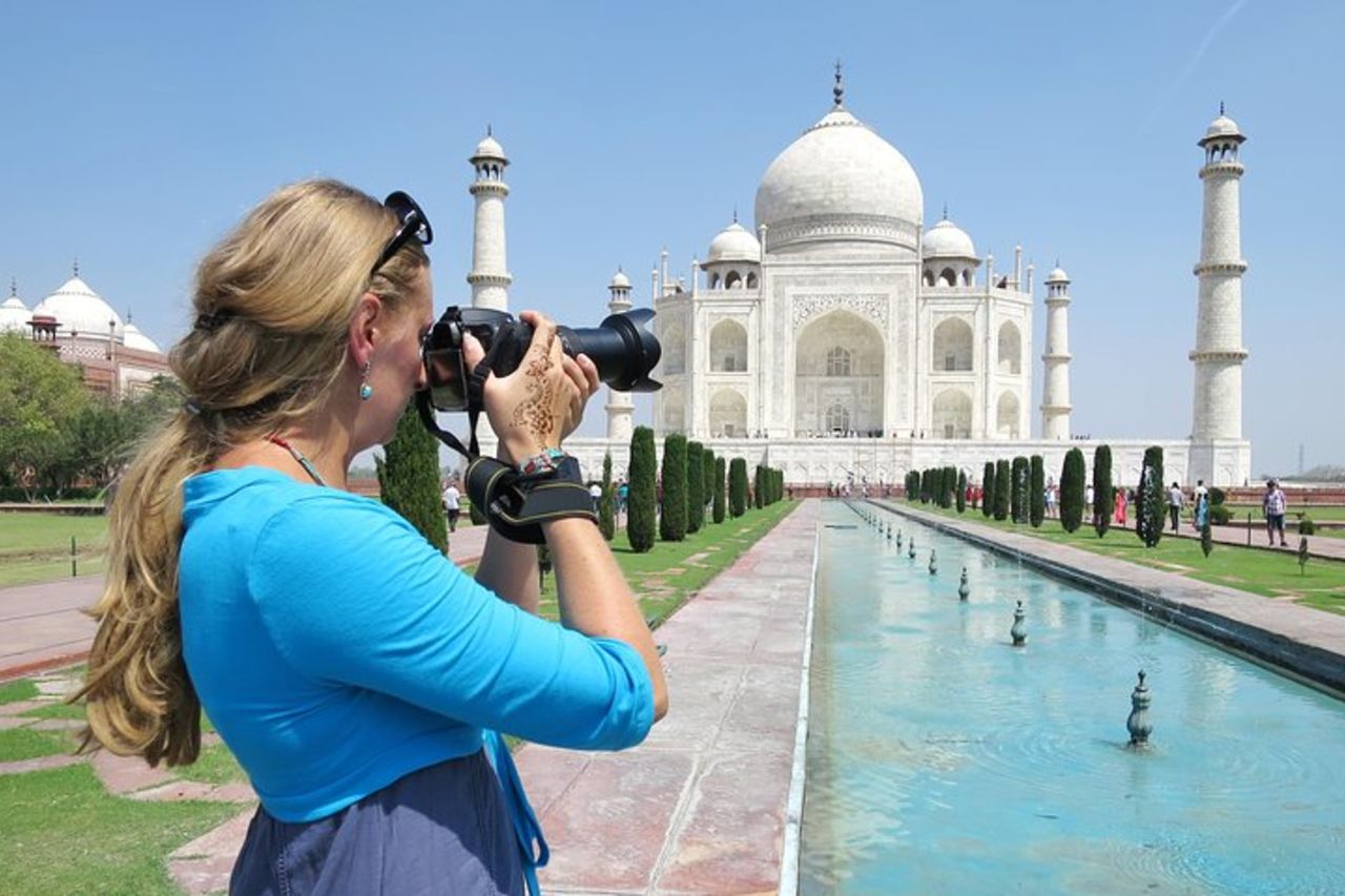 Agra: Taj Mahal con biglietto d'ingresso saltafila — 6