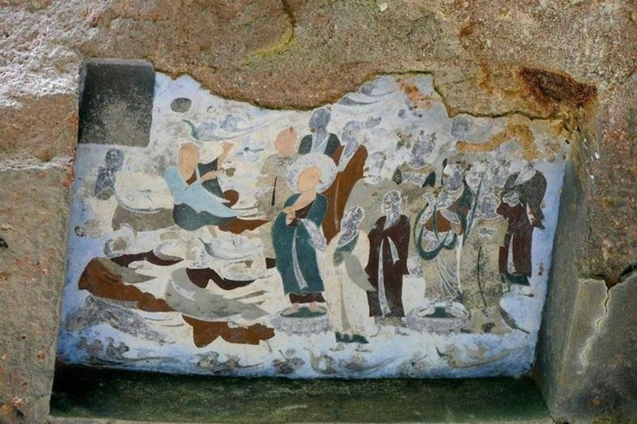 Tour privato di mezza giornata di Tianshui alle grotte di montagna Maiji — 3