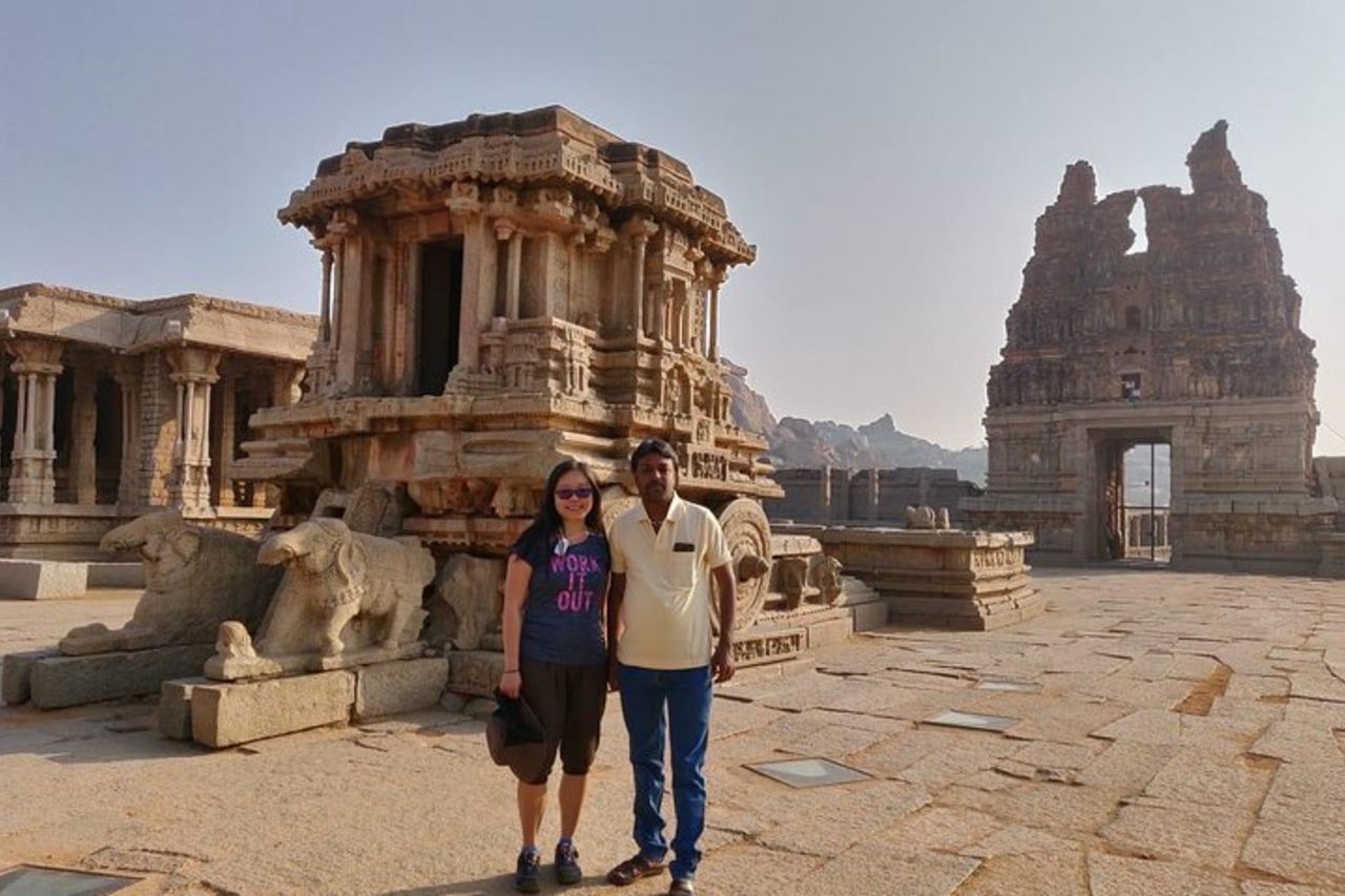 2 giorni Tour privato del sito del patrimonio mondiale di Hampi da Bangalore in auto — 2