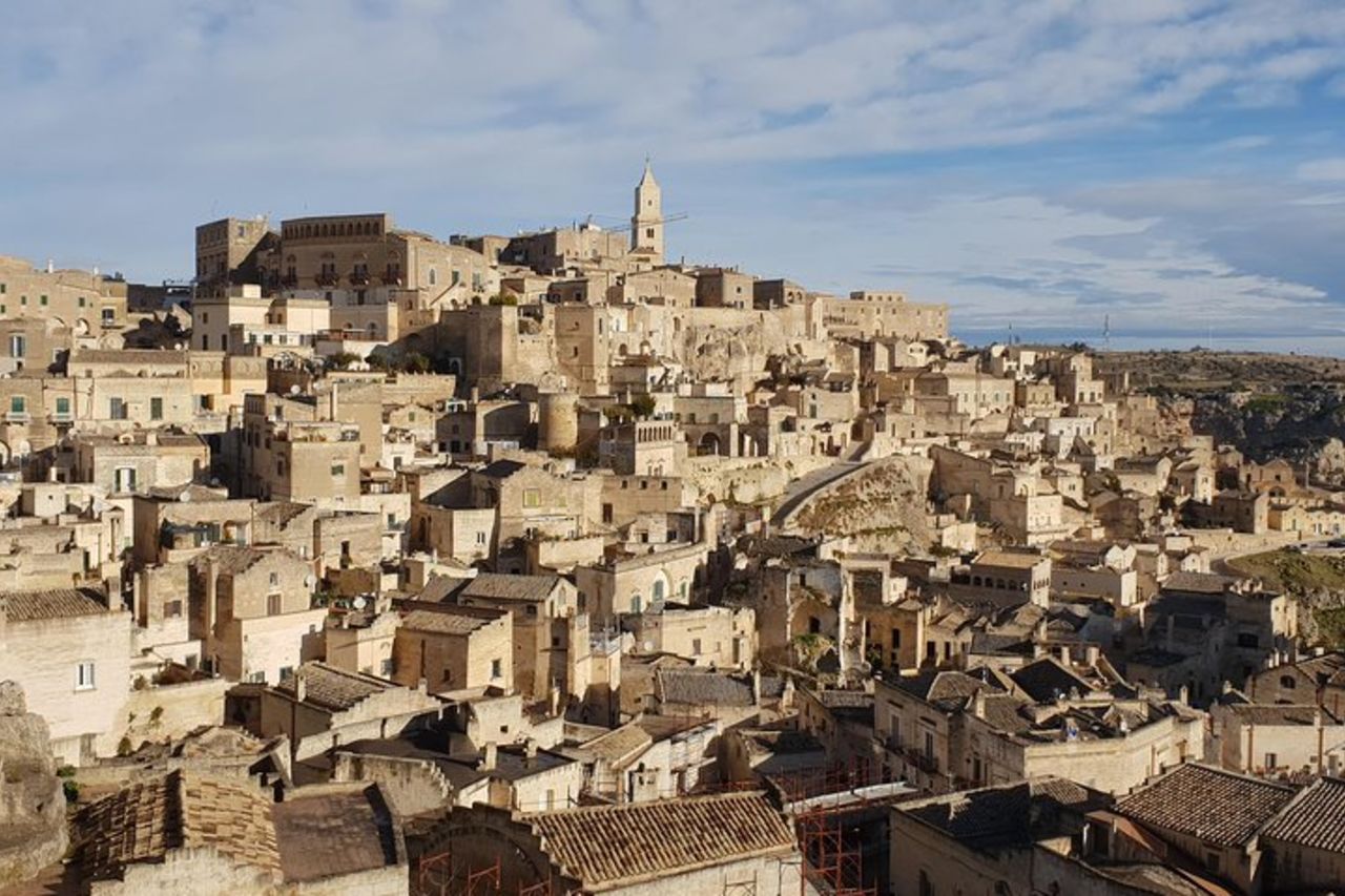 Tour dei Sassi di Matera, ingresso casa grotta e chiesa rupestre — 3