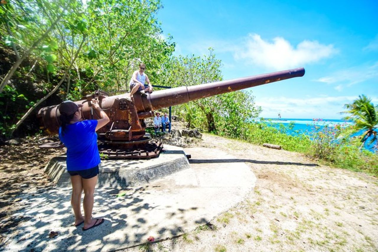 Tour combinato di Bora Bora: crociera in laguna e tour in 4x4 con snorkeling incluso — 7