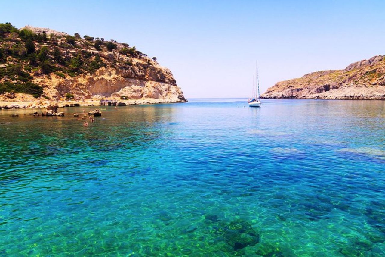 Crociera di un giorno in barca a vela alle baie più belle o Rodi (piccolo gruppo) — 6